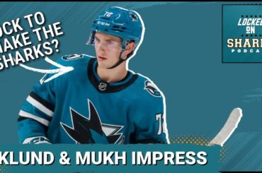 William Eklund and Shakir Mukhamadullin Impress In Sharks 4-2 Preseason Loss