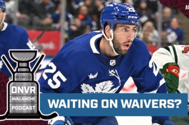 Should the Colorado Avalanche be aggressive with waivers or are they ready for the season?