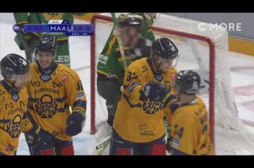 Sebastian Repo viimeistelee Lukon "ping-pong" -ylivoimakuviosta maalin