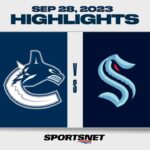 NHL Pre-Season Highlights | Canucks vs. Kraken - September 28, 2023