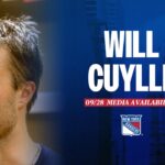 New York Rangers: Will Cuylle Postgame Media Availability | September 28, 2023