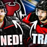 NEW JERSEY DEVILS & BUFFALO SABRES TRADE (Will Butcher) + DOUGIE HAMILTON SIGNS HUGE CONTRACT W/ NJ