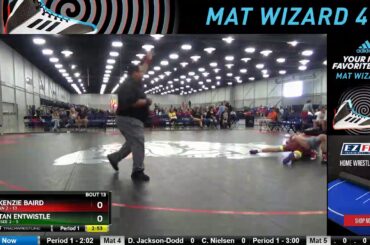 Mat 6 126 Mackenzie Baird Michigan 2 Vs Tristan Entwistle Tennessee 2