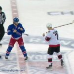 Brady Tkachuk vs Jacob Trouba Dec 2, 2022