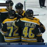 Frank Vatrano goal from Zdeno Chara 12/31/16