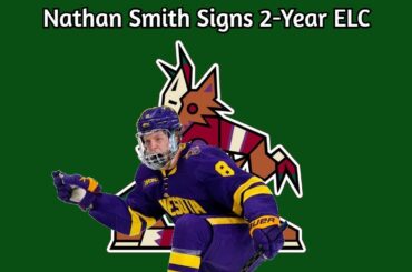 Coyotes Sign Nathan Smith to 2-Year ELC
