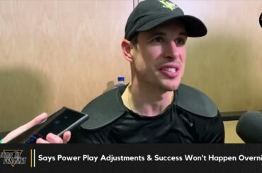 Sidney Crosby Says Penguins' Power Play Success Won't Happen Overnight