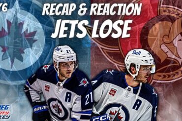 No Need to Panic! Jets Lose 3-1! - 23/24 Winnipeg Jets Game Recap&Reaction Pre-Season 4/6