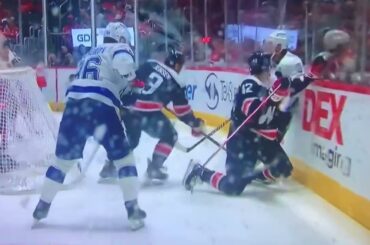 Stamkos boarding on Fehervary