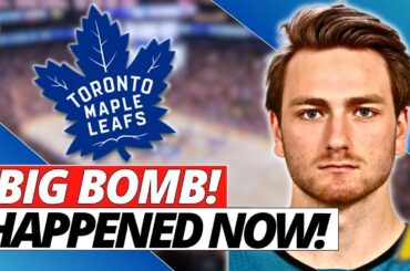 WOW! NOBODY WAS EXPECTING THIS! JUST HAPPENED! TORONTO MAPLE LEAFS NEWS! NHL NEWS!