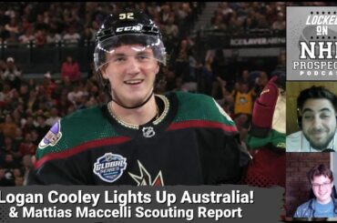 Young Coyotes Light Up Australia: Logan Cooley and Mattias Maccelli Scouting Reports!