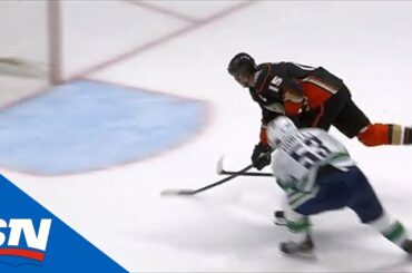 Ryan Getzlaf Scores In OT After Jacob Markstrom’s Poke Check Goes Horribly Wrong
