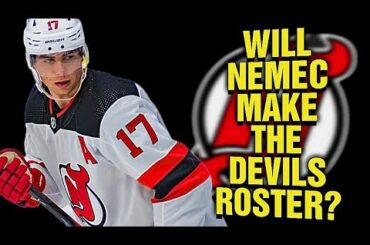 Will Simon Nemec Make The NJ Devils Opening Night Roster?