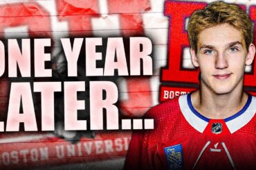 One Year Later: How LANE HUTSON Became The MOST UNDERRATED PROSPECT IN THE NHL (Montreal Canadiens)