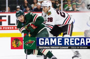 Blackhawks @ Wild 9/30 | NHL Highlights 2023
