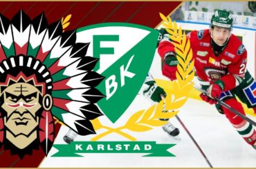 Slutskedet av SHL-matchen mellan Frölunda HC och Färjestad BK (6-4)!