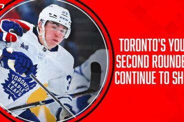 Maple Leafs young second round picks continue to shine in preseason