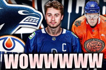 QUINN HUGHES OUR SAVIOUR: VANCOUVER CANUCKS BEAT EDMONTON OILERS (Without McDavid & Draisaitl) 5-2