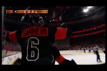 Travis Sanheim OT Goal vs Senators | 12/18 2021-22 Season