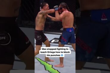 When Max showed Ortega how to block 🥶😳
