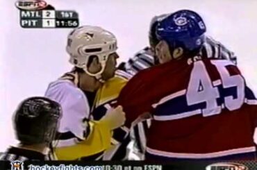 Arron Asham vs Matt Barnaby Jan 5, 2001