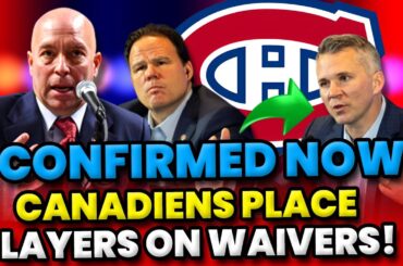 🚨CHECK OUT NOW FANS! IMPORTANT NEWS - MONTREAL CANADIENS NEWS