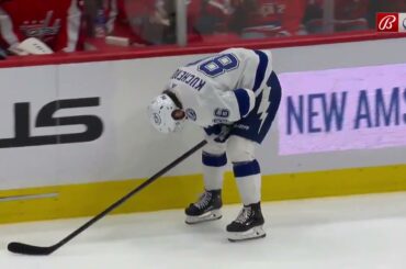 Nikita Kucherov leaves game against Capitals with apparent lower-body injury