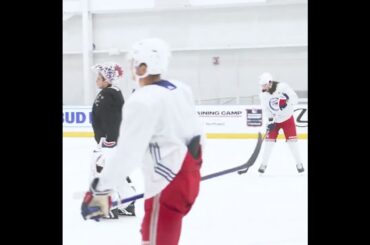 Mika & Kreider Training (Reunited) #rangersfans #hockey