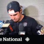 #TheMoment NHLer Zach Whitecloud responds to host's mocking remark