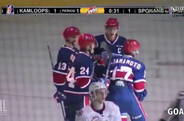 Jaret Anderson-Dolan 1G 1A vs Blazers | Feb 4 2017