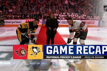 Senators @ Penguins 10/2 | NHL Highlights 2023