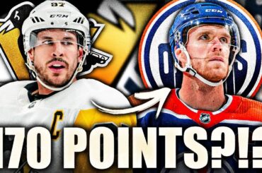 Sidney Crosby's SHOCKING Comments On Connor McDavid… 170 Points? Pittsburgh Penguins—Edmonton Oilers