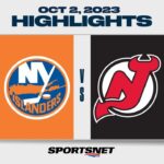 NHL Pre-Season Highlights | Islanders vs. Devils - October 2, 2023