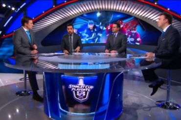 Luke Glendening went down and the Wings fell apart.