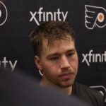 9/30 PHI vs. NJD Postgame: Bobby Brink
