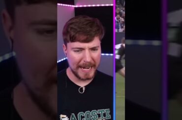 MR BEAST REACTS TO THE AFL! #afl #shorts #mrbeast