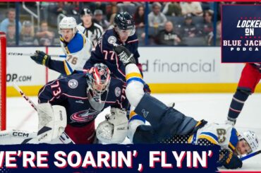 Columbus Blue Jackets Beat St Louis; Greaves, Texier, Laine All Stand-Outs