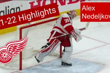 Alex Nedeljkovic Detroit Red Wings 2021-2022 Season Highlights