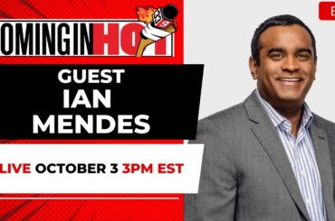 Ian Mendes | Coming in Hot LIVE - October 3