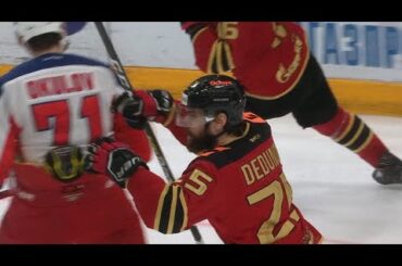 Dedunov ties the series with SH goal in OT