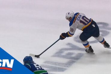 Brayden Schenn Wins It For Blues With Breakaway Goal In Overtime
