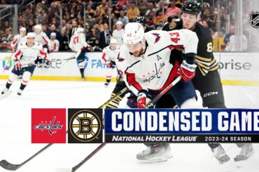 Capitals @ Bruins 10/3 | NHL Highlights 2023