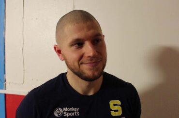 Intervju med Andreas Hjelm, Södertälje efter SSK-Almtuna 20/12-19