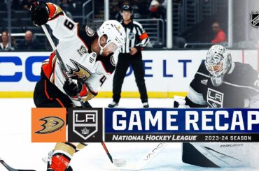 Ducks @ Kings 10/3 | NHL Highlights 2023