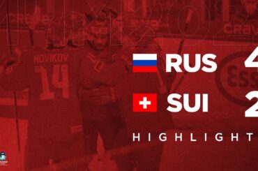 МЧМ 2022. Россия - Швейцария. Первая победа России на турнире, Мичков снова забил