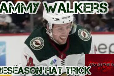 MUST SEE: Hat Trick by Minnesota Wild's Sammy Walker Leaves Fans in Awe  @crashthenet0073 ​