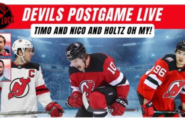 Devils Postgame: Alexander Holtz Cements His Role Alongside Timo Meier and Nico Hischier