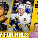 Are Matthew Poitras and Mason Lohrei Ready to Make Bruins? | Bruins Beat