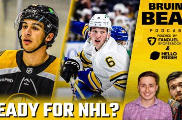 Are Matthew Poitras and Mason Lohrei Ready to Make Bruins? | Bruins Beat