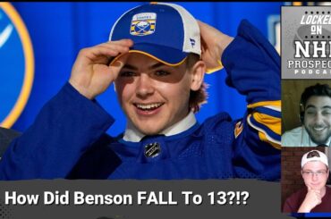 How Did Zach Benson Fall to the Buffalo Sabres?